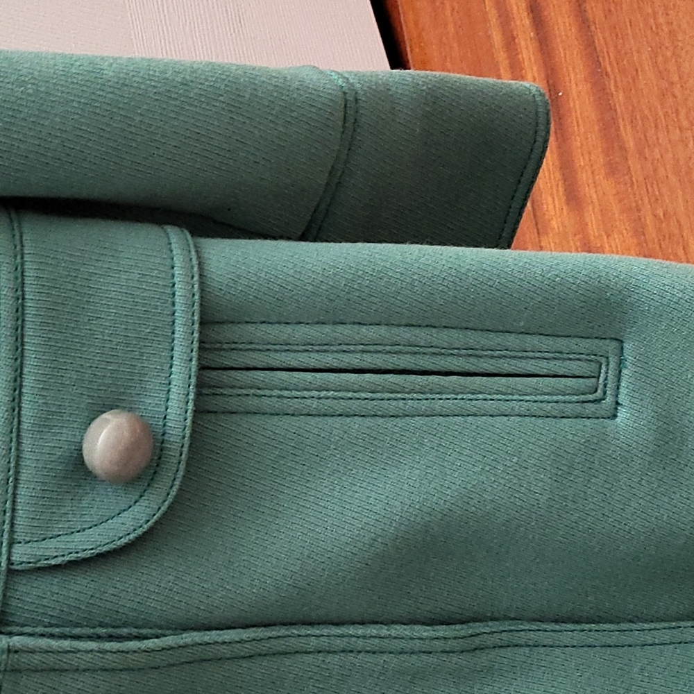Marc Jacobs Green Pea Coat - Picture 3 of 4